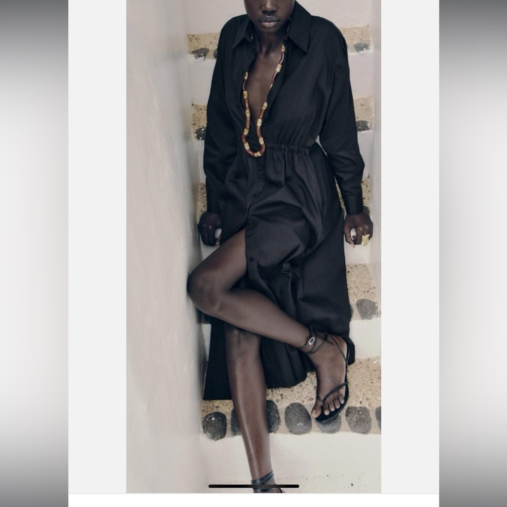 Zara cotton poplin dress - Picture 2 of 11